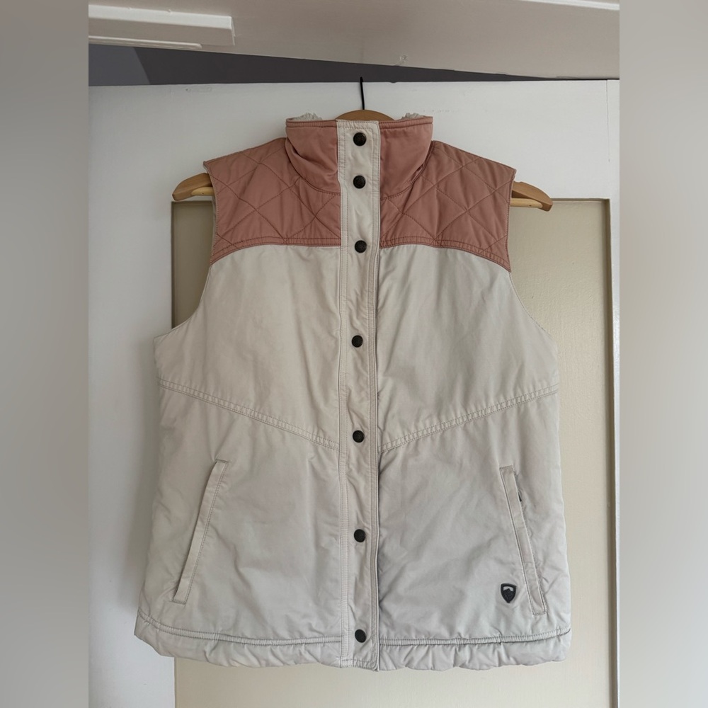 Kuhl Women's Celeste Lined Vest - Two-Tone pink/white, M